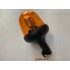 Lampeggiante girofaro con base ad asta in gomma flessibile 12/24V, lampadina non inclusa, SERIE FLEX