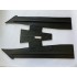 TAPPETO NERO PEDANA IN GOMMA VESPA PK 50 125 S - SS - ETS - AUTOMATICA