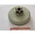   INGRANAGGIO  MOTOSEGA ELETTRICA ALPINA CASTOR CASTELGARDEN PASSO 3/8 55 DENTI     Ruota dentata elettrosega Alpina , Castor , Castelgarden, GGP.  MISURE: Pignone: 3/8” - 6 denti Diametro esterno labro: 97 mm  Diametro esterno campana: 93 mm  Altezza: 38