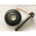 COPPIA CONICA INFERIORE MOTOZAPPA PASBO G94-G84-G83 Z8 PIGNONE Z29 CORONA
