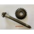 COPPIA CONICA MOTOCOLTIVATORE ADRIATICA CV 18 DENTI PIGNONE 9 CORONA 22