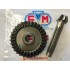 COPPIA CONICA SUPERIORE MOTOZAPPA FM430-440-450 DENTI PIGNONE 7 DENTI CORONA 31