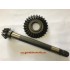 COPPIA CONICA MOTOCOLTIVATORE BERTOLINI BM10 14 CV DENTI PIGNONE 10 CORONA 27