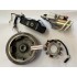 Kit avviamento elettrico COMPLETO VOLANO  per motori HONDA e ZANETTI :  GX240 - GX270 - ZBM240 - ZBM270   Composto da :   - Volano - Motorino avviamento - Quadro avviamento - Bobina carica batteria     Codice  KITZAE.270   HONDA ZANETTI