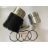 CILINDRO COMPLETO MOTORE LOMBARDINI LDA832/833/834 5LD825/2-3-4 100mm    5LD825/2 fino a 3404340  5LD825/3 fino a 3396518  5LD825/4 fino a 3396574  MISURE:  Diametro pistone: 100 mm  A = 109,90 mm C = 118 mm  L = 191 mm H = 133 mm 