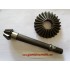 COPPIA CONICA FRESA MOTOZAPPA SEP 113 ORIGINALE SEP DENTI PIGNONE 8  DENTI  CORONA 25