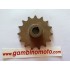 PIGNONE PER MOTO MODELLO F688 NUMERO DENTI 15