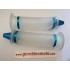 MANOPOLE SCOOTER/MOTO/TRASPARENTI CON FINITURE BLU