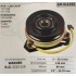 FRIZIONE ELETTROMAGNETICA BRUMAR WARNER MTD - CUB CADET 717-1708 917-1708 HUSQVARNA 532160889 SNAPPER 7-4022 7014022    foro int. 1" - 25.4 mm Ø est puleggia 136 mm altezza 89 mm larghezza gola 1/2" - 12.70 mm