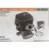 CILINDRO COMPLETO DI PISTONE E SEGMENTI BRUMAR  EMAK - OLEO MAC - DYNAMAC - EFCO MOTOSEGHE OM 925 EFCO 125    Ø 34 D.Spinotto 8 Pist Cpl BM 011218