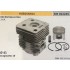 CILINDRO COMPLETO DI PISTONE E SEGMENTI BRUMAR  HUSQVARNA DECESPUGLIATORI 241R    Ø 41 D.Spinotto 10