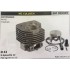 CILINDRO COMPLETO DI PISTONE E SEGMENTI BRUMAR  MC CULLOCH MOTOSEGHE PM 46 TITAN 46    Ø 43 D.Spinotto 12 Pist Cpl BM 011702