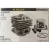 CILINDRO COMPLETO DI PISTONE E SEGMENTI BRUMAR  MC CULLOCH MOTOSEGHE PM 60 PM 61 TITAN 60 MAC 970    Ø 47 D.Spinotto 12 Pist Cpl BM 011706
