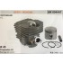 CILINDRO COMPLETO DI PISTONE E SEGMENTI BRUMAR  OPEM - MONDIAL MOTOSEGHE K 1    Ø 45 D.Spinotto 10 Pist Cpl BM 011717