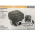 CILINDRO COMPLETO DI PISTONE E SEGMENTI BRUMAR STIHL MOTOSEGHE 08SEQ TRONCATORI TS 350 TS 350AVE TS 360AVSE TRIVELLE BT 360    Ø 49 D. Spinotto 12 Pist Cpl BM 011746