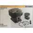 CILINDRO COMPLETO DI PISTONE E SEGMENTI BRUMAR STIHL MOTOSEGHE MS 441    Ø 50 D. Spinotto 12