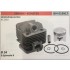 CILINDRO COMPLETO DI PISTONE E SEGMENTI BRUMAR ZENOAH - KOMATSU DECESPUGLIATORI BC 2610    Ø 34 D. Spinotto 8