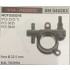 POMPA OLIO BRUMAR IKRA - MOGATEC MOTOSEGHE IPCS 2525 TL PCS 3835 PCS 3840   foro Ø 22.5 mm