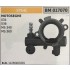 POMPA OLIO BRUMAR STIHL MOTOSEGHE 034 036 MS 340 MS 360