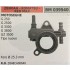 POMPA OLIO BRUMAR ZENOAH - KOMATSU - RED MAX MOTOSEGHE G 250 G 2500 G 3300 G 3800 GZ 3500 tipo nuovo   foro Ø 25.3 mm