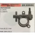 POMPA OLIO BRUMAR ZENOAH - KOMATSU - RED MAX MOTOSEGHE G 250TS G 2500TS   foro Ø 22.5 mm