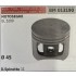 BRUMAR PISTONE COMPLETO ASIA - CINA - GOOD LUCK - LEA - SANDRIGARDEN - SWM - MTD MOTOSEGHE GL 5200  Ø 45 D.Spinotto 11  R.O. -