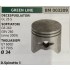BRUMAR PISTONE COMPLETO GREEN LINE DECESPUGLIATORI GL 26 S SOFFIATORI GB 260 GBV 260 (anno 2009) TAGLIASIEPI GT 600D GT 750S  Ø 34 D.Spinotto 8  R.O. -