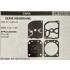 BRUMAR MEMBRANA/KIT RIPARAZIONE ZAMA  SERIE MEMBRANE GND-53 / GND-81  Carb. C1Q  APPLICAZIONI: C1Q-S62 C1Q-S67  Kit ripar. BM 008730 (RB-57)