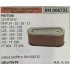 BRUMAR FILTRO ASPERA - TECUMSEH - TECNAMOTOR  MOTORI 15 HP OHV OHV 14 - 15 - 16 - 17 110 - 115 - 120 125 - 130 - 135 145 - 150 - 155 160 - 165 - 170 175 - YT 15H YT 004 - YT 005  codice prefiltro: BM 006732 181x70x79 R.O. 36 356