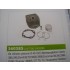 KIT CILINDRO PISTONE D.40 MM DECESPUGLIATORE CABRIO 380 - 390 - DEVIL 38 - TD 3800 - 3900 - EUROMAC 38 - 39 -D380 - D390 - PROMAC 3800S - GT 70 - 72 