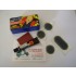 KIT RIPARAZIONE MARCA RIVOLTA AREO KIT SET RIPARAZIONE BICICLETTA   4 PEZZE + COLLA 5G
