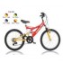 BICICLETTA MTB 20 BIAMMORTIZZATA 5 VELOCITA CAMBIO SHIMANO COSTRUITA IN' ITALIA  NO CINA DISPONIBILE NELLE SEGUENTI COLORAZIONI ROSSO GIALLO BIANCO  ROSSO BIANCO BLU BIANCO VERDE BIANCO ARANCIO  PRIMA DI INVIARE L'ORDINE CHIEDERE   CONFERMA DISPONIBILITA'