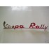 targhetta posteriore vespa rally
