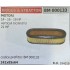 BRUMAR FILTRO BRIGGS & STRATTON  MOTORI 14 - 16 - 18 HP verticali bicilindrici 21 HP  codice prefiltro: BM 000132 242x85x64 R.O. 394019