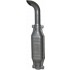Marmitta completa con prolunga curva piccola Ø 70mm L1140mm