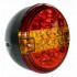 Fanale posteriore tondo al led 3 luci, diametro Ø 140 mm.